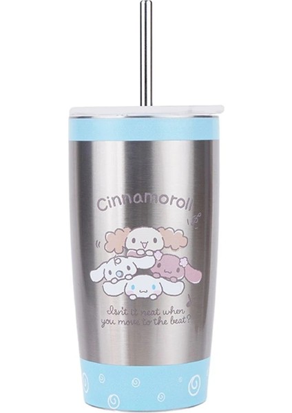 Sanrio Lisanslı Metal Pipetli Kapaklı Termos 530 ml Cinna modelleri