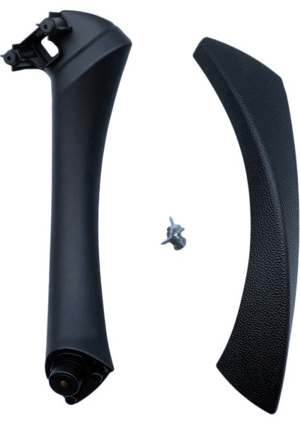 Araba Sağ Iç Kapı Çekme Kolu Kapak Trim Değiştirme Için-Bmw 3 Serisi E90 E91 E92 2004-2012 Siyah (Yurt Dışından)