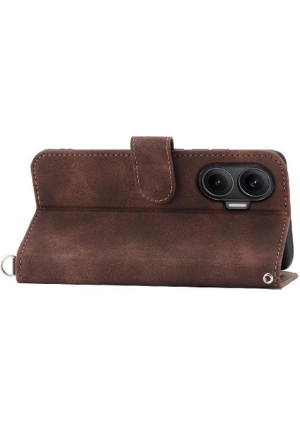 Xiaomi Poco F7 5g Çiçek 5 Kart Yuvası Tutucu Standı Kadın Erkek Gül Manyetik Cüzdan Kapaklı Koruyucu Telefon Kılıfı (Yurt Dışından) fırsatları