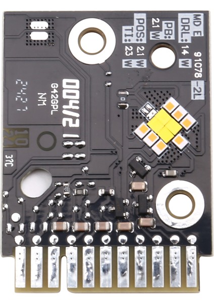 Bmw 2 Serisi G42 2022-2024 Sarı Gündüz Farı LED Panoları Için Ön Far LED Çipi 63115A043C5 L (Yurt Dışından)