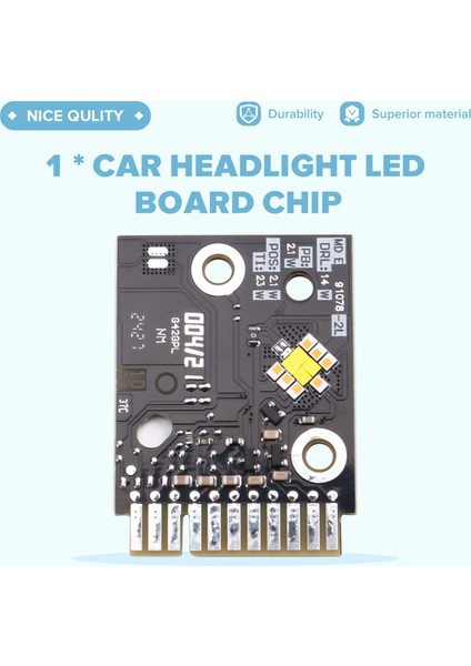 Bmw 2 Serisi G42 2022-2024 Sarı Gündüz Farı LED Panoları Için Ön Far LED Çipi 63115A043C5 L (Yurt Dışından) fırsatları