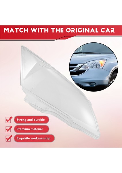 Honda Crv Cr-V 2007 08 09 10 2011 Araç Far Cam Kapağı Far Abajur Ön Otomatik Far Kabı Için Sol+Sağ Çifti (Yurt Dışından) indirimleri