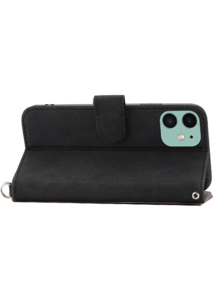 iPhone 11 Pro Max Çiçek 5 Kart Yuvası Tutucu Standı Kadın Erkek Gül Manyetik Cüzdan Kapaklı Koruyucu Telefon Kılıfı (Yurt Dışından) modelleri