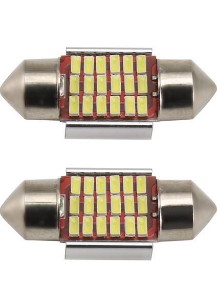 Adet C5W C10W 31MM 3014 18SMD Festoon LED Canbus Araç Iç Mekan Ampulü Plaka Lambası 12V (Yurt Dışından) modelleri