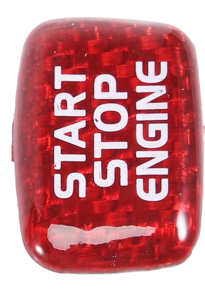 Karbon Fiber Araba Motor Çalıştırma Düğmesi Etiket Iç Trim Volvo V40 V60 S60 S60L XC60 S80L S80 Iç Aksesuarlar (Yurt Dışından)