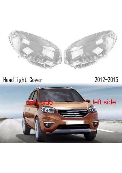 Sağ Far Kabuğu Abajur Şeffaf Mercek Kapağı Renault Koleos 2012-2015 Için Far Kapağı (Yurt Dışından) fiyatları