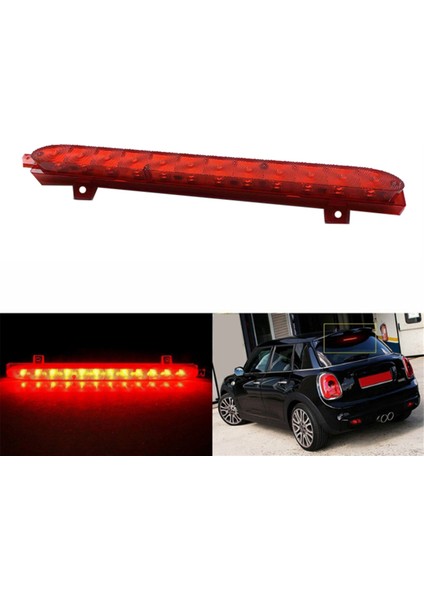 7297410 Mini F56 F55 2013-2019 Kırmızı Araç Yüksek Monteli Fren Lambası Üçüncü Fren Lambası (Yurt Dışından) fiyatları