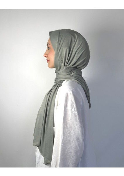 Tesettür Pratik Geçmeli Hazır Penye Şal fiyatları