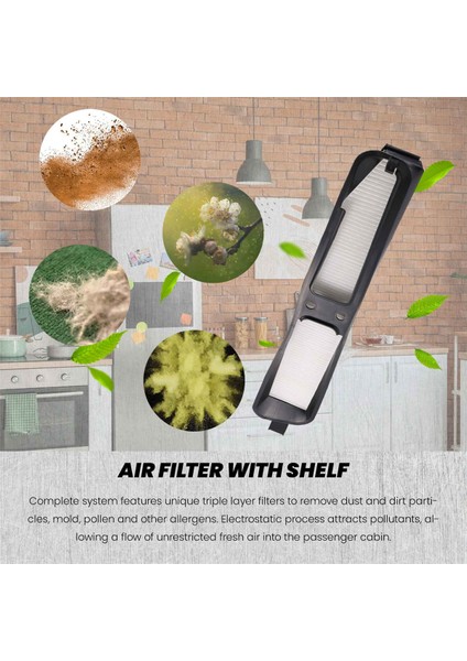 Kabin Hava Muhafazası ve Filtre Kiti 82208300 Jeep Grand Cherokee 1999-2010 Için Uygundur (Yurt Dışından) indirimleri