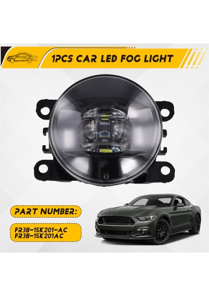 Ford Mustang Gt 2015 - 2017 LED Sis Lambası Sol = Sağ Beyaz Işık FR3B-15K201-AC (Yurt Dışından) fırsatları