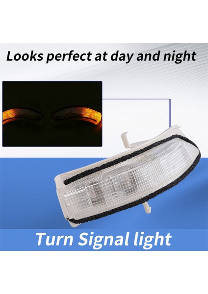 Honda Fıt Jazz Fıt Saloon Cıty 2003-2008 Için Araç Dikiz Aynası LED Dönüş Sinyal Lambası Uyarı Işığı (Yurt Dışından) indirimleri