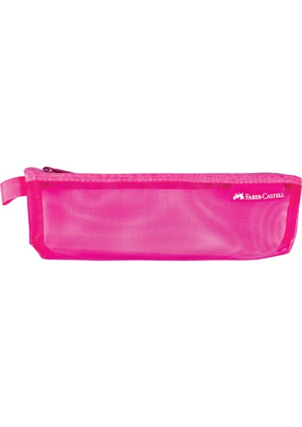 Pembe Mesh Dosya Kalemlik 1 Adet Trendy Renk ve Kullanışlı Ölçüler