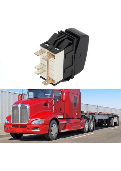 Kenworth T660 Için Yeni Siyah Yedek Salıncak Anahtarı P27-1123-007 (Yurt Dışından)