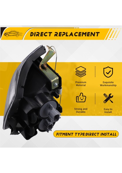 Mitsubishi Pajero Montero Shogun 2 Mk2 1990-2004 V20 V33 V40 Sol MR376367 Için Araç Ön Köşe Lambası Dönüş Sinyal Lambası (Yurt Dışından) indirimleri