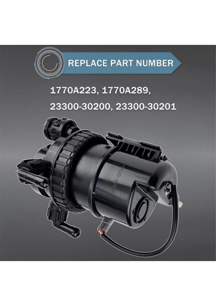 23300-30204 Toyota Hiace 5l/1kd/2kd 23300-30200 23300-30201 Için Otomobil Yakıt Filtresi Tertibatı (Yurt Dışından) indirimleri