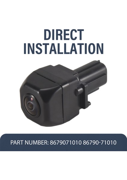 Toyota Fortuner 8679071010 86790-71010 Araç Aksesuarları Için Araç Arka Görüş Kamerası (Yurt Dışından) fırsatları