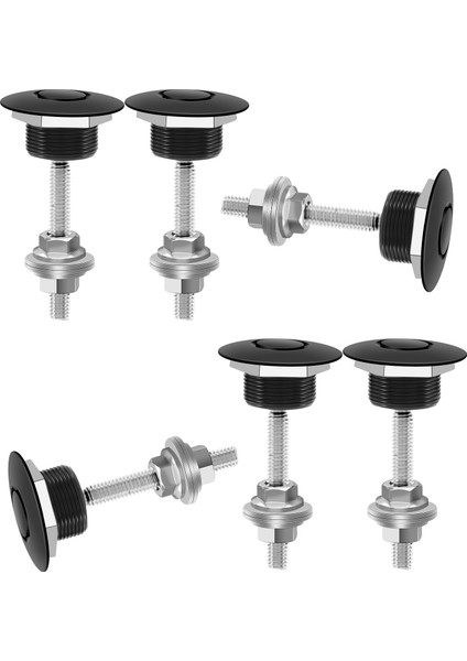 4x Basmalı Düğme Hızlı Çıkarma Araba Kaputu Mandalı Pim Kilidi Tampon Klipsi Siyah (Yurt Dışından) modelleri