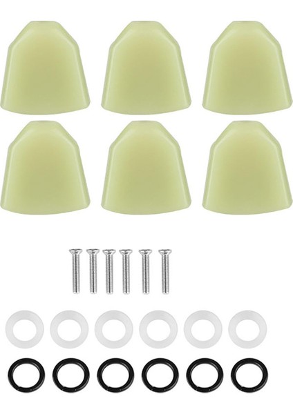 Gitar Akort Burguları, Gitar Başları, Akrilik Düğmeler, Folk Gitarlar ve Elektrik Gitarlar Için Düğme Sapları (Yurt Dışından)
