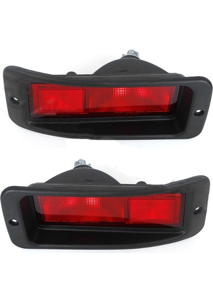 Mitsubishi Pajero Montero Pajero Sport 1999-2008 Için 1 Çift Arka Tampon Reflektör Lambası Arka Lambası (Yurt Dışından) modelleri