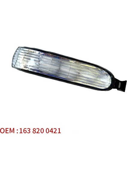 Mercedes Benz ML350 500 ML55 Amg 02-05 Sağ Için Araba Dikiz Aynası Dönüş Sinyal Lambası: 1638200421 (Yurt Dışından) indirimleri