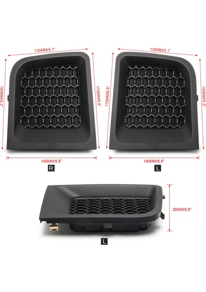 Jeep Renegade 2015-2017 Için Ön Tampon Alt Izgara Çerçevesi Kapağı 5XB63LXHAA Otomobil Parçaları Sağ (Yurt Dışından) fiyatları