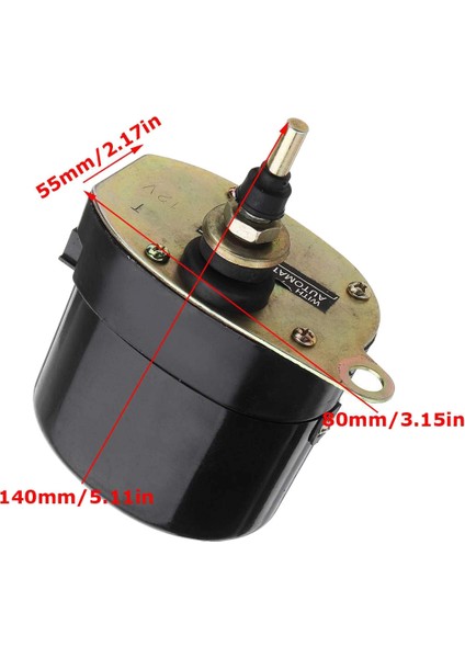 Jeep Willys Traktör Rsm 868 7731000001 01287358 0390506510 Için 12V Araba Ön Cam Silecek Motoru (Yurt Dışından) modelleri