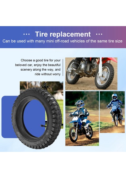 12 1/2 x 2.75 Lastik 12.5 X2.75 Lastik 49CC Motosiklet Mini Motosiklet Lastiği MX350 MX400 Scooter (Iç ve Dış Lastik) (Yurt Dışından) indirimleri