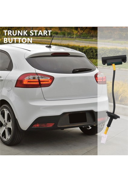 Kıa Pride 2011-2015 Için Arka Bagaj Açma Anahtarı Bagaj Kapağı Bagaj Kapağı Açma Düğmesi 812601W220 (Yurt Dışından)