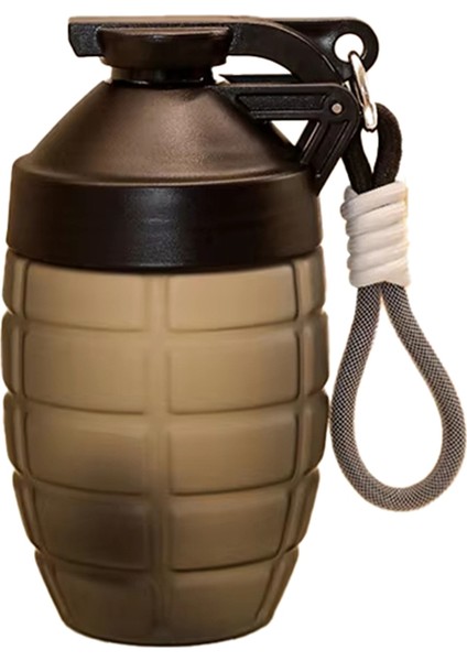 600 ml Yüksek Kapasiteli Spor Su Şişesi, Fitness Tutkunları Için Shaker Bardak, Protein Shake'leri ve Besleyici Içecekler Için Ideal (Yurt Dışından)