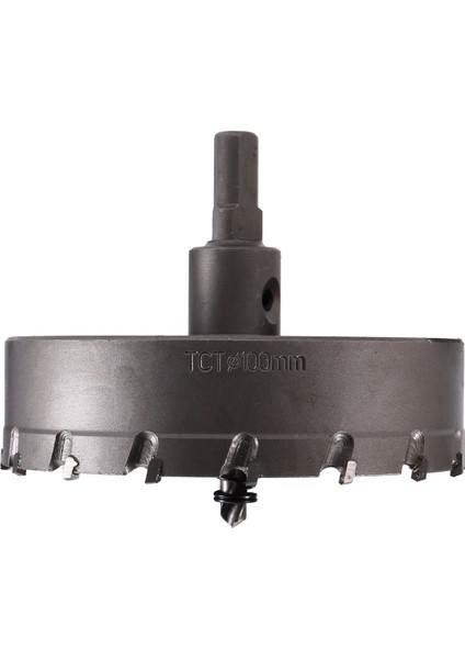 Delik Testeresi 100MM Sert Alaşımlı Genişletilmiş Delik Testeresi Metal Demir Ahşap Metal Kesme Takımı Tungsten Çelik Kesme Aleti (Yurt Dışından)