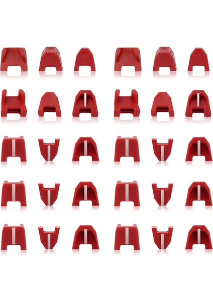 42-38-0017 2746-00 Burun Yastığı No-Mar Uçlu Çivi Çakma Makinesinin Ucu Için Mar Olmayan Ped Seti (30'lu Set), Son Çivi Çakma Makinesi (Yurt Dışından)