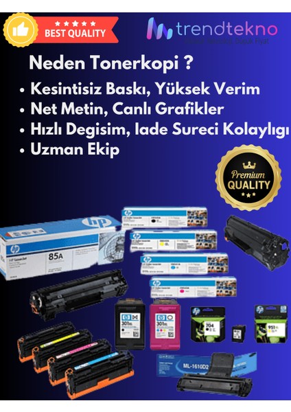 Hp 507A / 504A / Canon CRG-723 / CRG-732 Mg Muadil Toner fiyatları