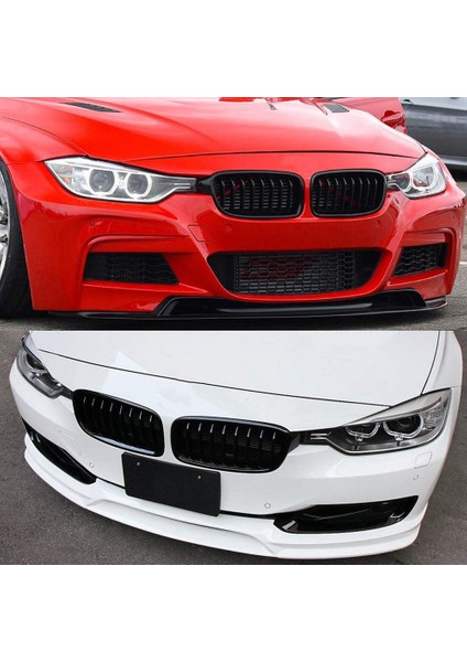 Bmw 3 Serisi F30 F31 F35 2012-2018 Ön Böbrek Izgarası (Tek Çıtalı Parlak Siyah Izgara, 2 Parçalı Set) (Yurt Dışından) fiyatları