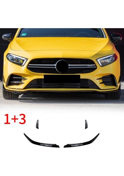 Mercedes-Benz A Sınıfı W177 A180 A200 A220 A250 Amg 2019+ Için 4x Ön Tampon Ayırıcı Spoiler Canardr Dudak Havalandırma Menfezi Kaplaması (Yurt Dışından) indirimleri