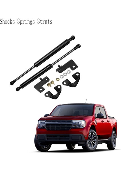 Ford Maverick 2022, 2023 ve 2024 Için Ön Kaput Kaldırma Destekleri, Amortisörler, Yaylar ve Amortisörler (Yurt Dışından) indirimleri