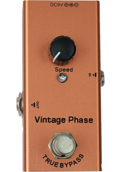 Elektrik Gitar Efekt Pedalı Mini Vintage Phase Bas Gitar Pedalları Vintage Phase (Yurt Dışından)