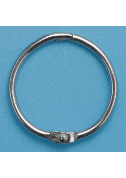 25 Adet Metal 1,2" Gevşek Yaprak Halkaları Klasör Anahtarlıkları Scrapbooking Defteri Için (Yurt Dışından) indirimleri