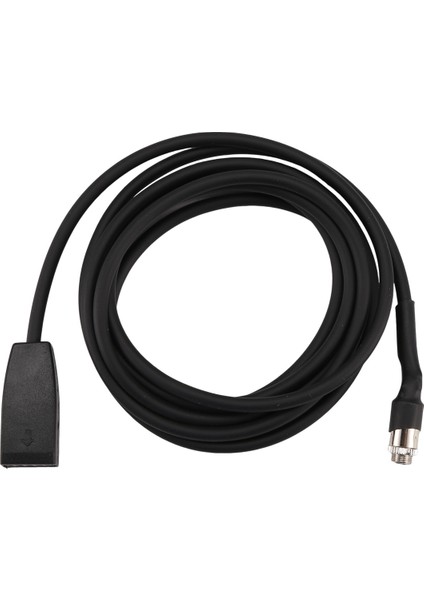 Yüksek Kaliteli Siyah 10 Pin 3,5 mm Jak Soketi Araba USB Aux In Adaptör Kablosu Bmw E39 E53 BM54 X5 E46 Için (Yurt Dışından)