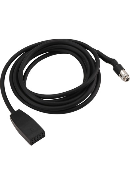 Yüksek Kaliteli Siyah 10 Pin 3,5 mm Jak Soketi Araba USB Aux In Adaptör Kablosu Bmw E39 E53 BM54 X5 E46 Için (Yurt Dışından) fiyatları