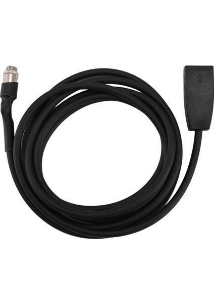 Yüksek Kaliteli Siyah 10 Pin 3,5 mm Jak Soketi Araba USB Aux In Adaptör Kablosu Bmw E39 E53 BM54 X5 E46 Için (Yurt Dışından) modelleri