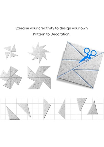 12'li Paket Kendinden Yapışkanlı Akustik Paneller 11,8 Inç x 11,8 Inç Ses Geçirmez Köpük Paneller (Gümüş Gri) (Yurt Dışından) modelleri