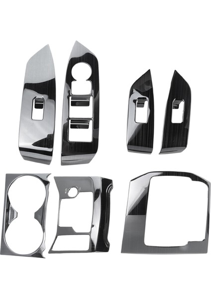 Mazda Cx-5 Cx5 2017 2018 2019 Lhd Için Araç Şanzıman Cam Anahtarı Paneli Seti, Ayar Kapağı Trim Etiket Şeridi Araç Dekorasyonu (Yurt Dışından) fiyatları