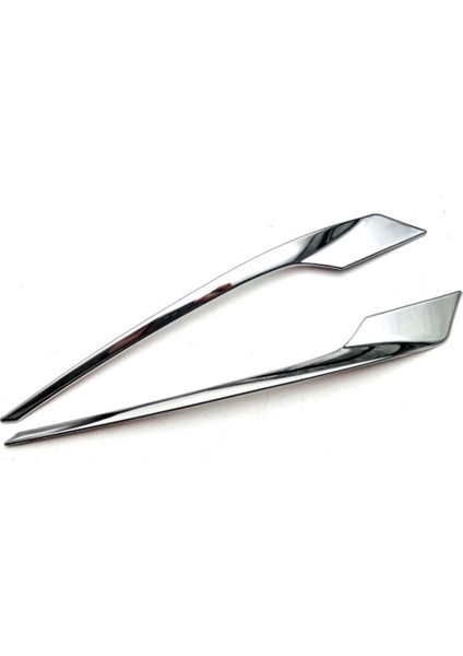 Araba Ön Tampon Sis Lambası Lamba Şeridi Krom Trim Dekoratif Toyota Prius 60 Serisi 2023 Aksesuarları (Yurt Dışından)