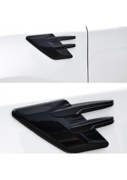 Araba Yan Hava Giriş Kaputu Havalandırma Dekorasyon Araba Yan Havalandırma Kaputu Araba Kişilik Modifikasyonu Dış Dekorasyon Evrensel, B (Yurt Dışından) modelleri