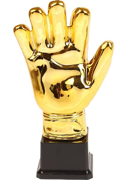 Futbol Kupası Kaleci Kupası Eldiven Şeklinde Büyük Altın Kupa Maç Sporları Yazım Arısı Yarışmaları Için (Yurt Dışından)