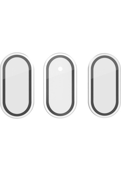 Meta Quest 3 Kamera Lens Koruyucu Hd Lens Çizilmez Koruyucu Film Vr Aksesuarları Için 3 Adet Temperli Cam Gümüş (Yurt Dışından)