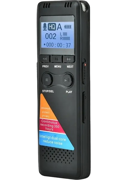 8gb Ses Kaydedici Mp3 Oynatıcı Ses Kontrolü Dijital Ses Kaydedici Kapasitesi Etkinleştirilen Kaydedici Toplantı Için Oynatma Özellikli (Yurt Dışından)