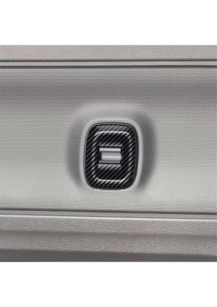 Araba Orta Kapı Perde Anahtarı Trim Çerçeve Sticker Suzuki Spacıa Custom MK04 2017-2024 Araba Aksesuarları Karbon Fiber (Yurt Dışından) fiyatları