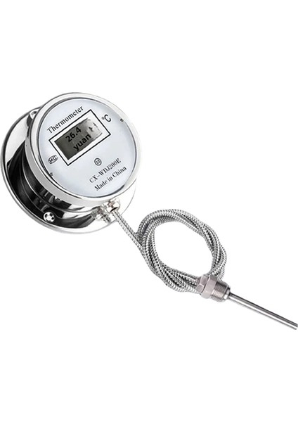Dijital Ekranlı Paslanmaz Çelik Termometre, Pişirme ve Endüstriyel Kullanım Için Su Geçirmez Prob Termometresi (Yurt Dışından)