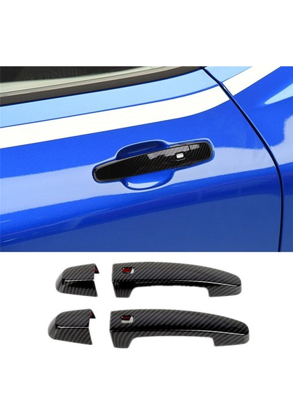 Araba Dış Kapı Kolu Kapağı Trim Dekoru Chevrolet Camaro 2016 2017 2018 2019 2020 Aksesuarları, Abs Karbon (Yurt Dışından) fiyatları